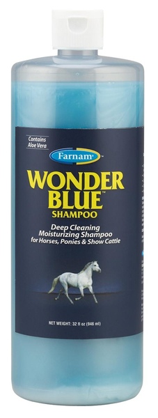 Central Garden 032502 Wonder Blue Shampoo for Horses 32-oz