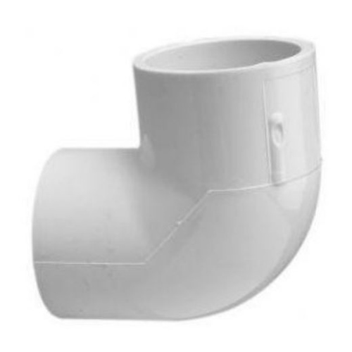 Lasco 406012BC Pipe Elbow, 1-1/4 in, Slip, 90 deg Angle, PVC, White, SCH 40 Schedule, 370 psi Pressure