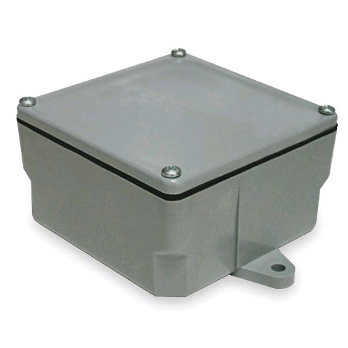 Cantex-Plastic Pipe Division 5133710 6" x 6" x 4" PVC Junction Box