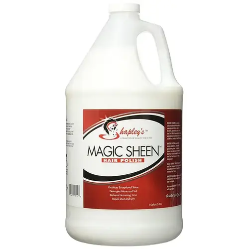 Shapleys Grooming Products MS-GAL MAGIC SHEEN HAIR POLISH - GALLON