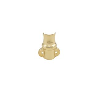 Ornamental Cremone Bolt Cover Unlacquered Brass Finish