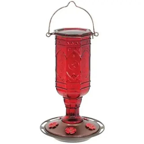 Hummingbird Feeder, Jewel Red, 20-oz. - pack of 4