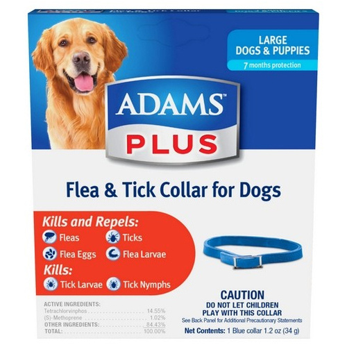 Central Life Sciences - Adams 100519503 Adams Flea & Tick Collar - Large Dog