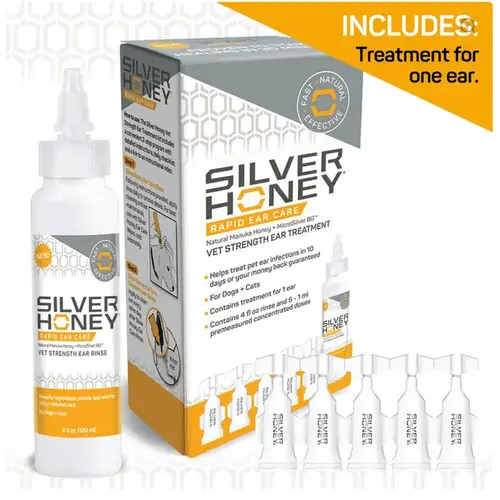 W F YOUNG INC 433030 Silver Honey Ear Treatment Kit - Vet Strength