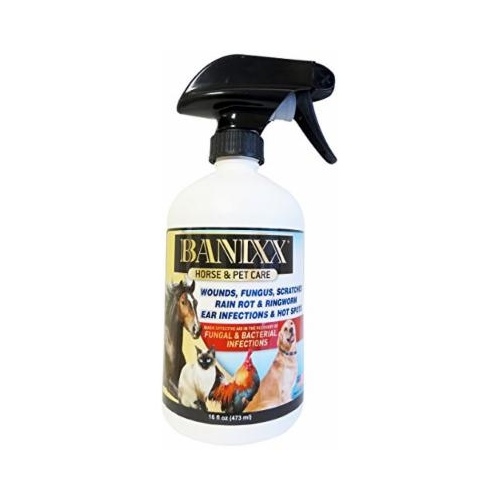 Sherborne-Banixx Horse & Pet Care 200-5 Wound & Hoof Care Spray for Horses 16-oz