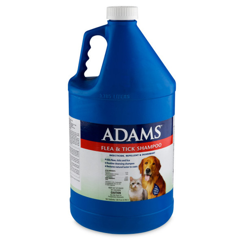 Central Life Sciences - Adams 100503549 Adams Plus Flea & Tick Shampoo with Precor, 1-gallon