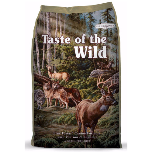 Diamond Pet Food T2541 TASTE OF THE WILD PINE FOREST FORMULA DOG FOOD 28/15 - 28 LB