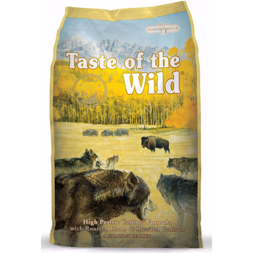 Diamond Pet Food T1580 TASTE OF THE WILD HIGH PRAIRIE BISON & VENISON FORMULA DOG FOOD 32/18 - 15 LB