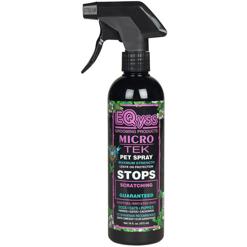 Eqyss Grooming Products 08642290 Micro-Tek Medicated Spray for Pets 16-oz