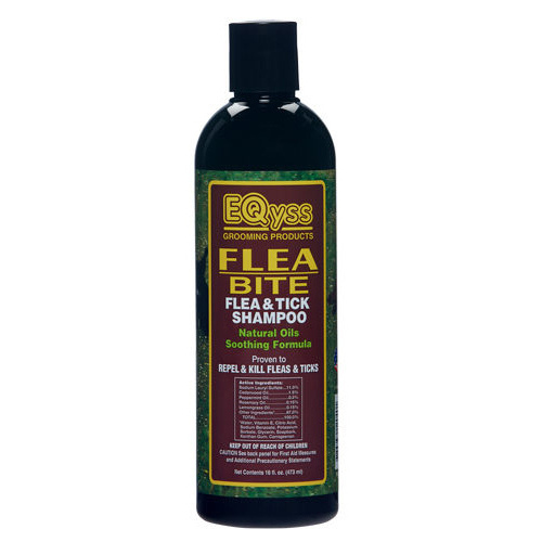 Eqyss Grooming Products 08642462 EQYSS FLEA-BITE SHAMPOO - 16 OZ