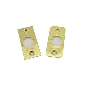 Dual Option 2-3/4" Dead Latch for Interconnected Satin Brass Finish