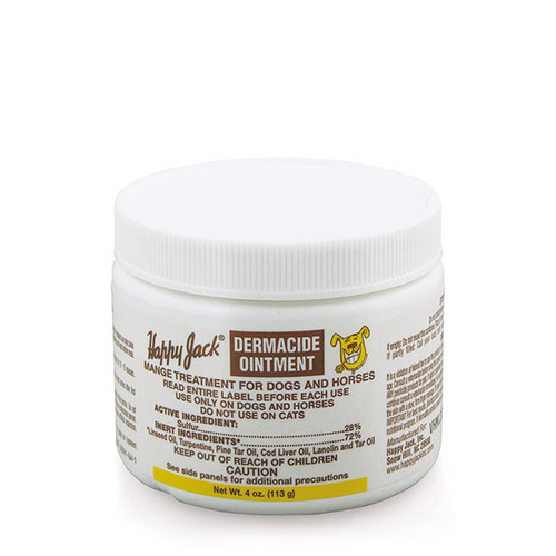 Happy Jack 08642592 Dermacide Ointment 4-oz Jar