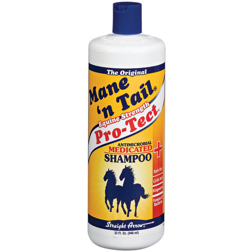 Mane 'n Tail Pro-Tect Antimicrobial Medicated Shampoo for Horses 32-oz