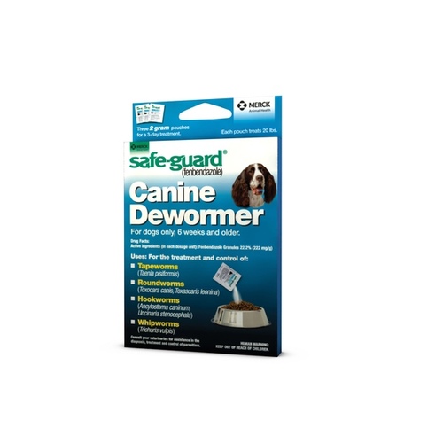 SAFEGUARD 001-033576 Safe-Guard Canine Dewormer for 20-LB Dogs, 2 GM