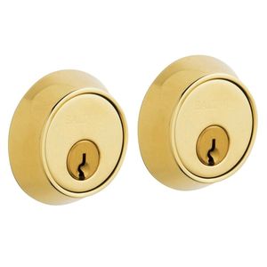 Contemporary 1-5/8" Deadbolt Double Cylinder Lifetime Brass Finish