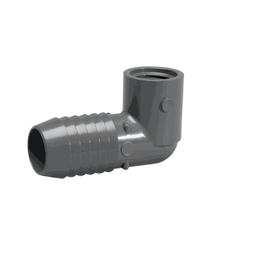 Lasco Fittings 1407131 1" X .75" Insert X Fpt Reducing Combination 90 Degree Elbow