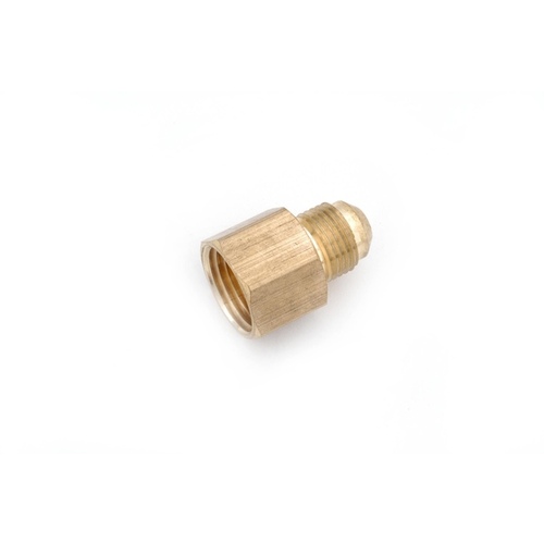 Adapter 1/4" Flare X 1/4" D FPT Brass