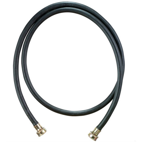 Washing Machine Hose 3/4" Female in. T X 3/4" D Female 6 ft. Rubber