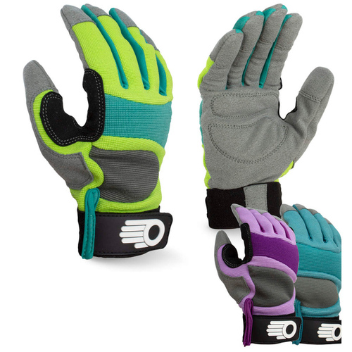 Radians C7785ACL Bellingham's Women's Synthetic Leather Palm Performance Gloves - Large Pair