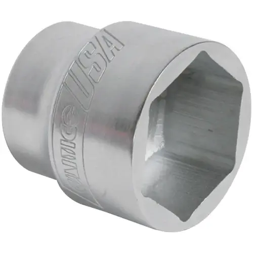 Bilingual Element Socket, For: 1/2 in Socket Drive Silver