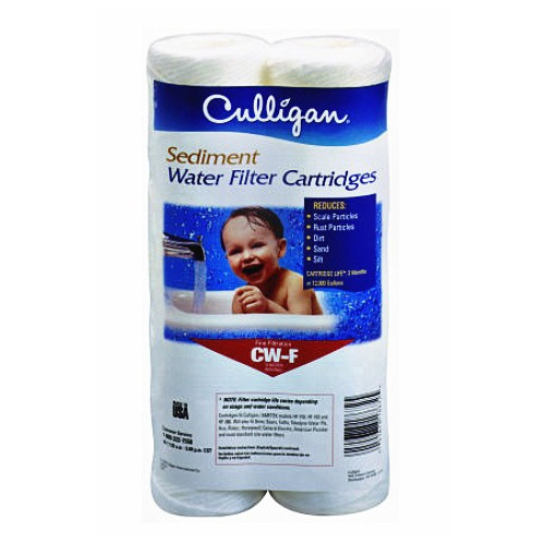 Water Filter Cartridge, 10 um Filter, Polypropylene Wound Filter Media Pair