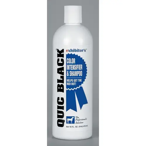 EXHIBITOR LABS QUIC BLACK SHAMPOO FOR HORSES - 16 OZ