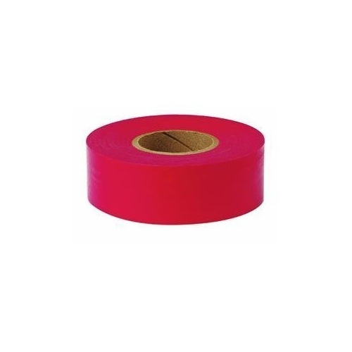 Flagging Tape Strait-Line Red Polyvinyl Red