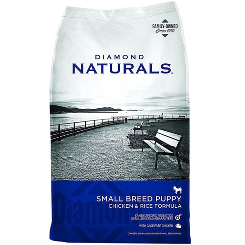 DIAMOND NATURALS SMALL BREED PUPPY DOG FOOD - 18 LB