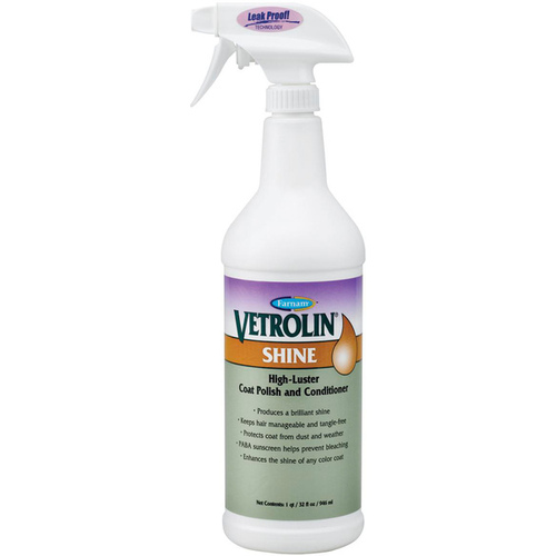 Vetrolin Shine Horse Polish & Conditioner - 32 OZ