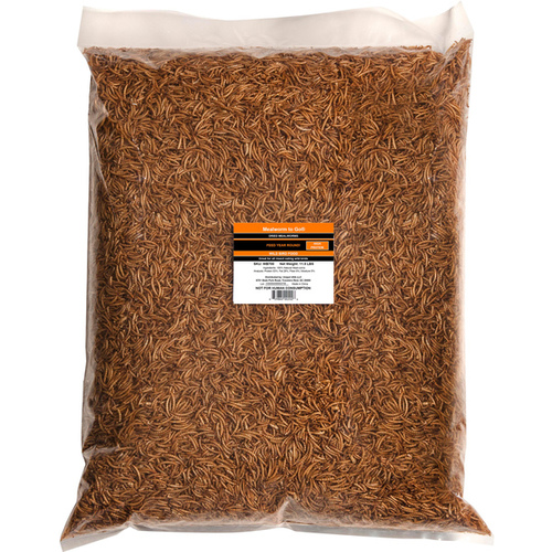 UniPet USA, LLC BULK Mealworms To Go Dried Mealworms 11-lbs