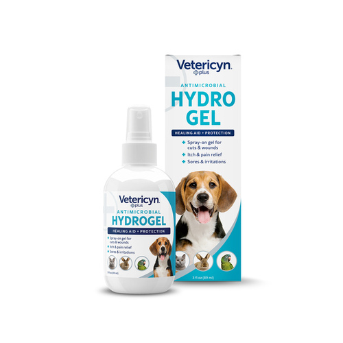 VETERICYN ANTIMICROBIAL HYDROGEL SPRAY 3-OZ