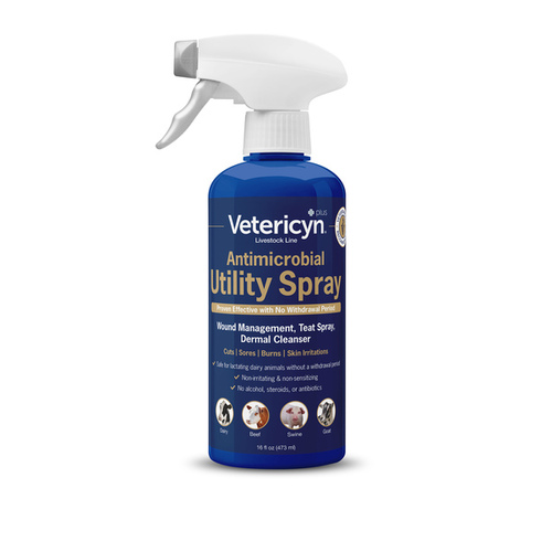 Vetericyn Plus Utility Spray 16 oz.