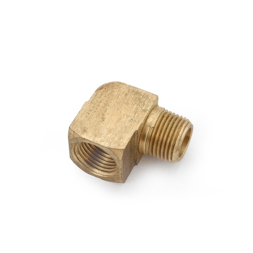 90 Degree Street Elbow 1/4" FPT X 1/4" D MPT Brass