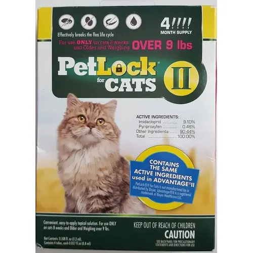 PETIQ LLC 818145015335 PetLock II for Cats Over 9-lbs