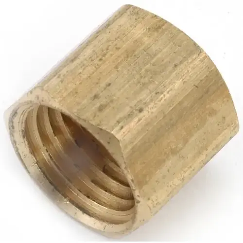 Lead Free 1/8" Brass Cap