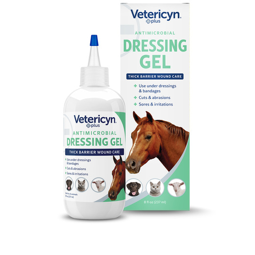 Innovacyn 085-01041 Vetericyn Antimicrobial Dressing Gel - 8 oz.