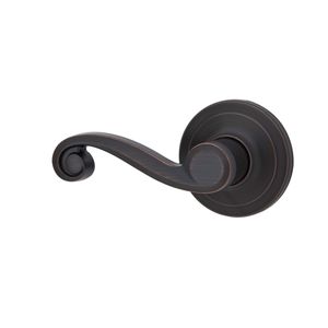 Left Hand Lido Half Dummy Lock with New Chassis Venetian Bronze Finish