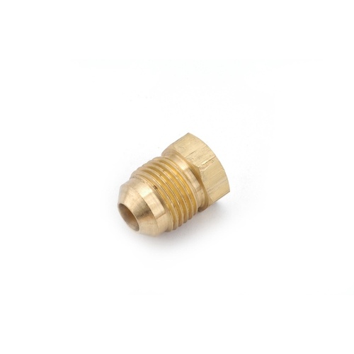 Hex Plug 1/2" Flare T Brass - pack of 5