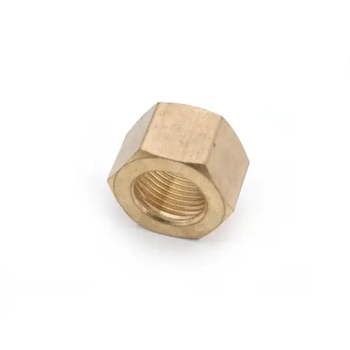 Nut 3/8" Compression X 3/8" D Compression Brass