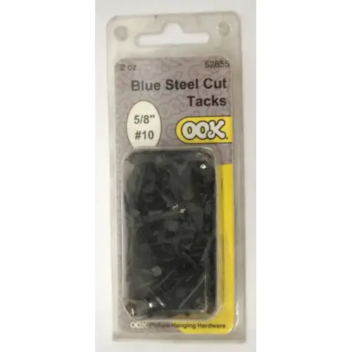 Cut Tacks No. 10 X 5/8" L Blue Steel Blue Pair