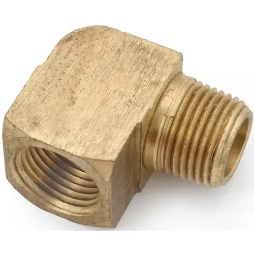 90 Degree Street Elbow 1/8" FPT T X 1/8" D MPT Brass - pack of 10