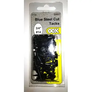 Hillman No. 14 X 3/4 in. L Blue Steel Cut Tacks 2 pk