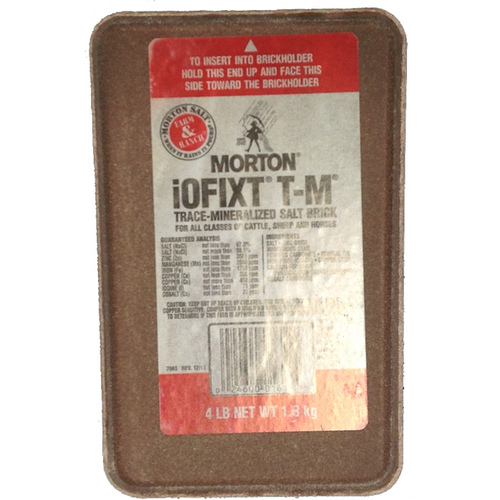 Roto Salt 1615 Trace Mineral Salt Bricks 4-lb
