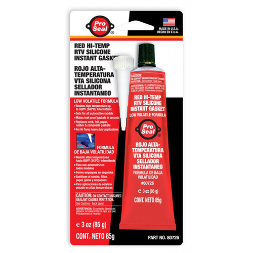 Red Hi-Temp RTV Silicone Instant Gasket