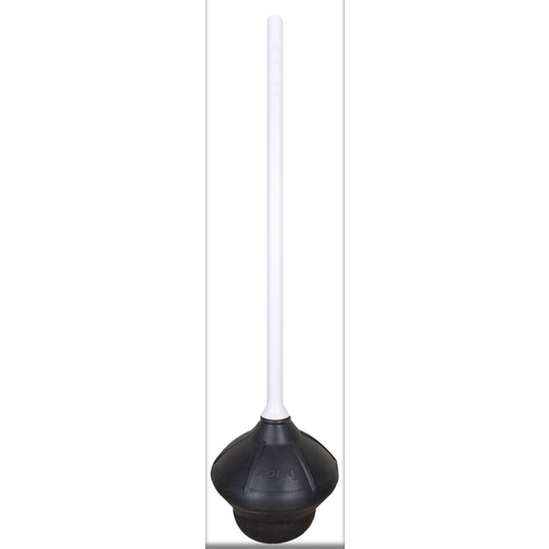 Toilet Plunger, 6 in Cup, T-Handle Handle