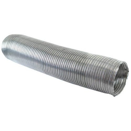 LAMBRO INDUSTRIES 302L Aluminum Semi-Rigid Duct, Flexible, 4 In. x 8 Ft ...