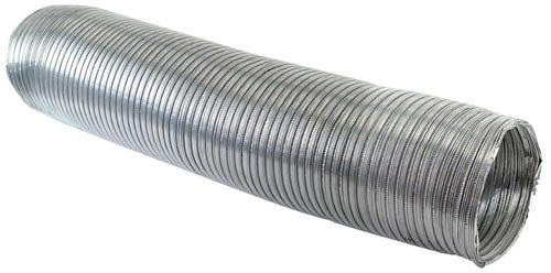 LAMBRO INDUSTRIES 302L Aluminum Semi-Rigid Duct, Flexible, 4 In. x 8 Ft.