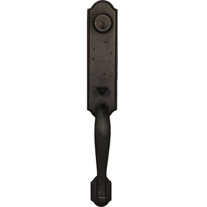 Stonebriar Exterior Dummy Handleset Black Finish