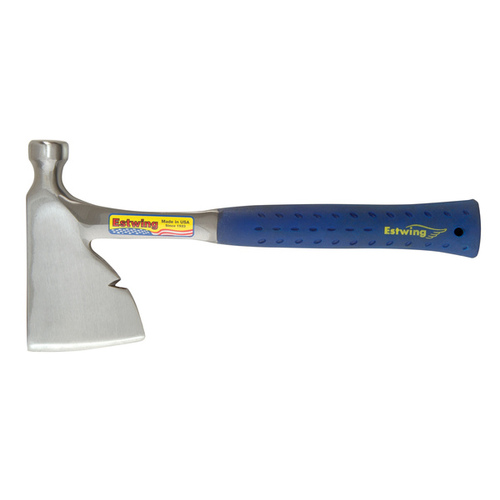 Estwing E3-2H Carpenter's Hatchet, 3-5/8 in Cutting Edge, Steel Head, Nylon/Vinyl Handle, 13 in OAL