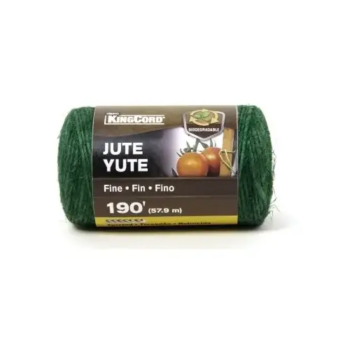 Fine Jute Twine 190' - Green